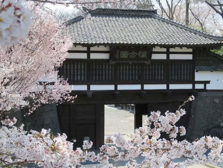 Komoro Castle Ruins - Kaikoen Park, Japan